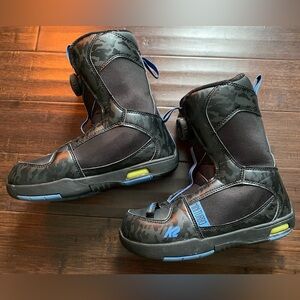 K2 Mini Turbo Snowboard Boots - Kids size 2-4 🏂
